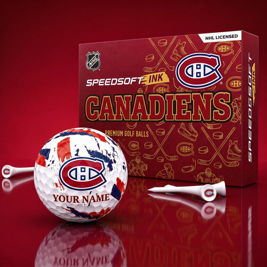 PREMIUM NHL X MC EXCLUSIVE PERSONALIZED GOLF BALL SET LIMITED EDTION