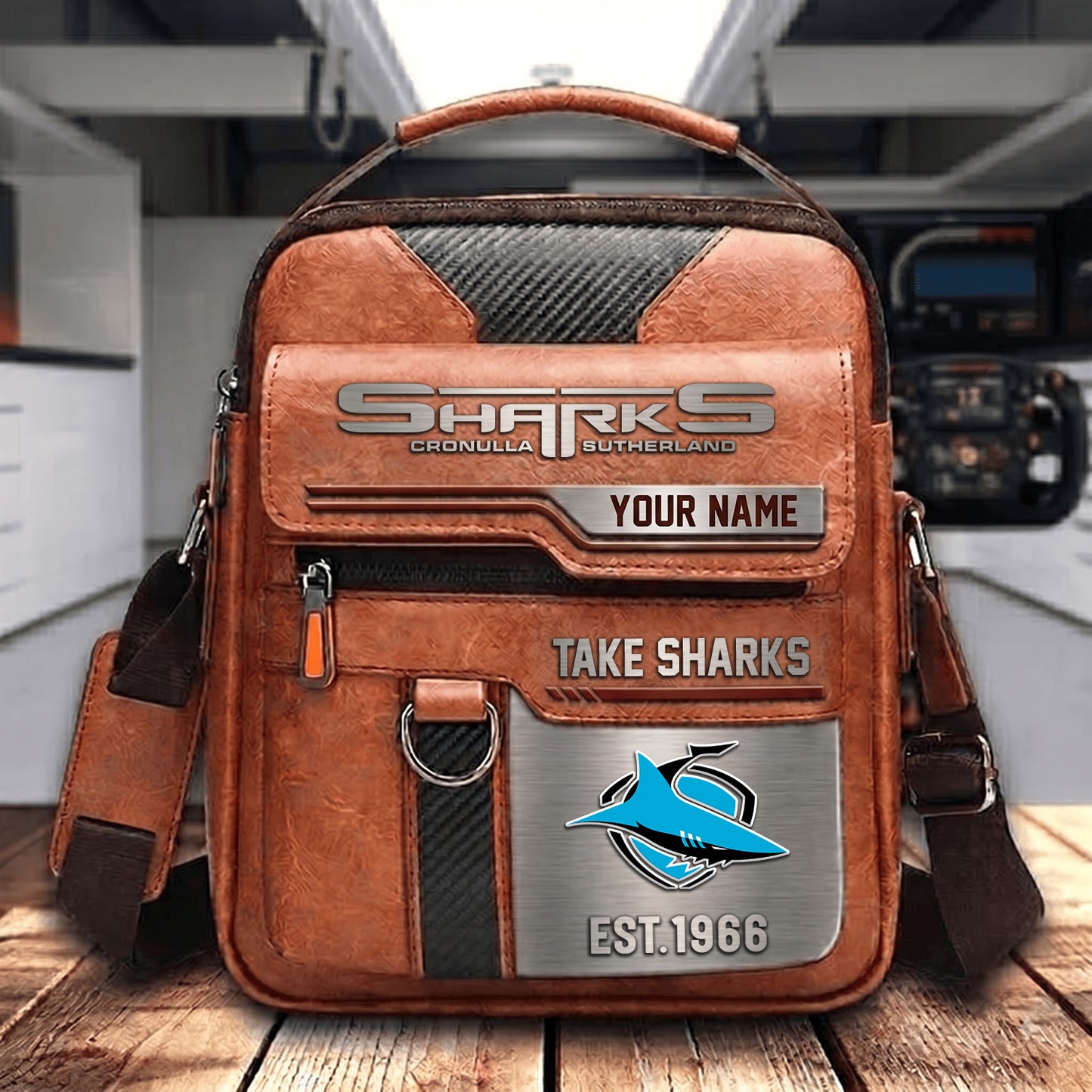 PREMIUM NRL X CSS PERSONALIZED Leather Handbag LIMITED EDITION