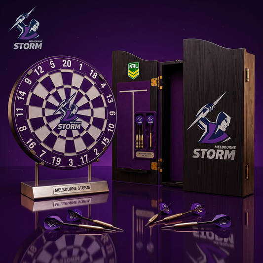 PREMIUM NRL X MS EXCLUSIVE   Dartboard GAME Set LIMITED EDITION