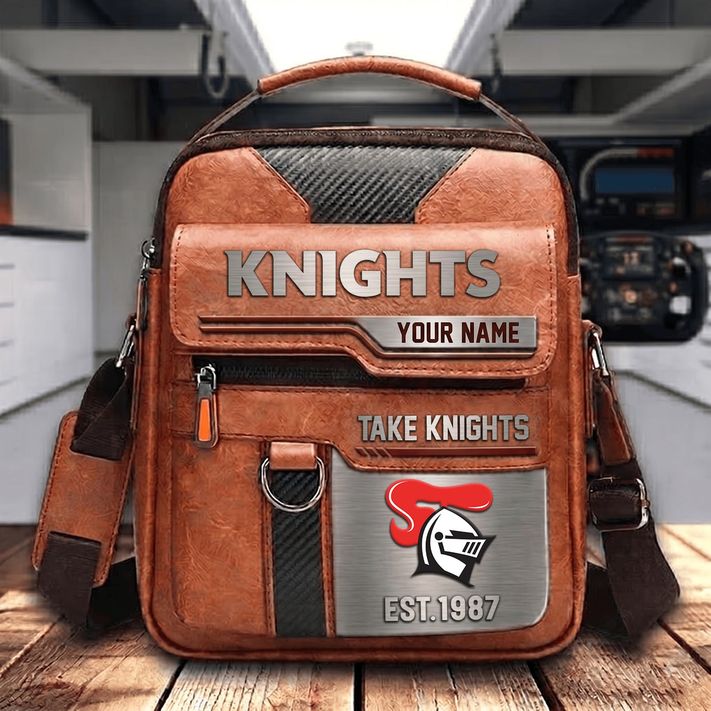 PREMIUM NRL X NK PERSONALIZED Leather Handbag LIMITED EDITION