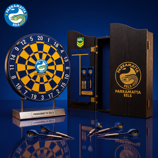 PREMIUM NRL X PE  EXCLUSIVE   Dartboard GAME Set LIMITED EDITION
