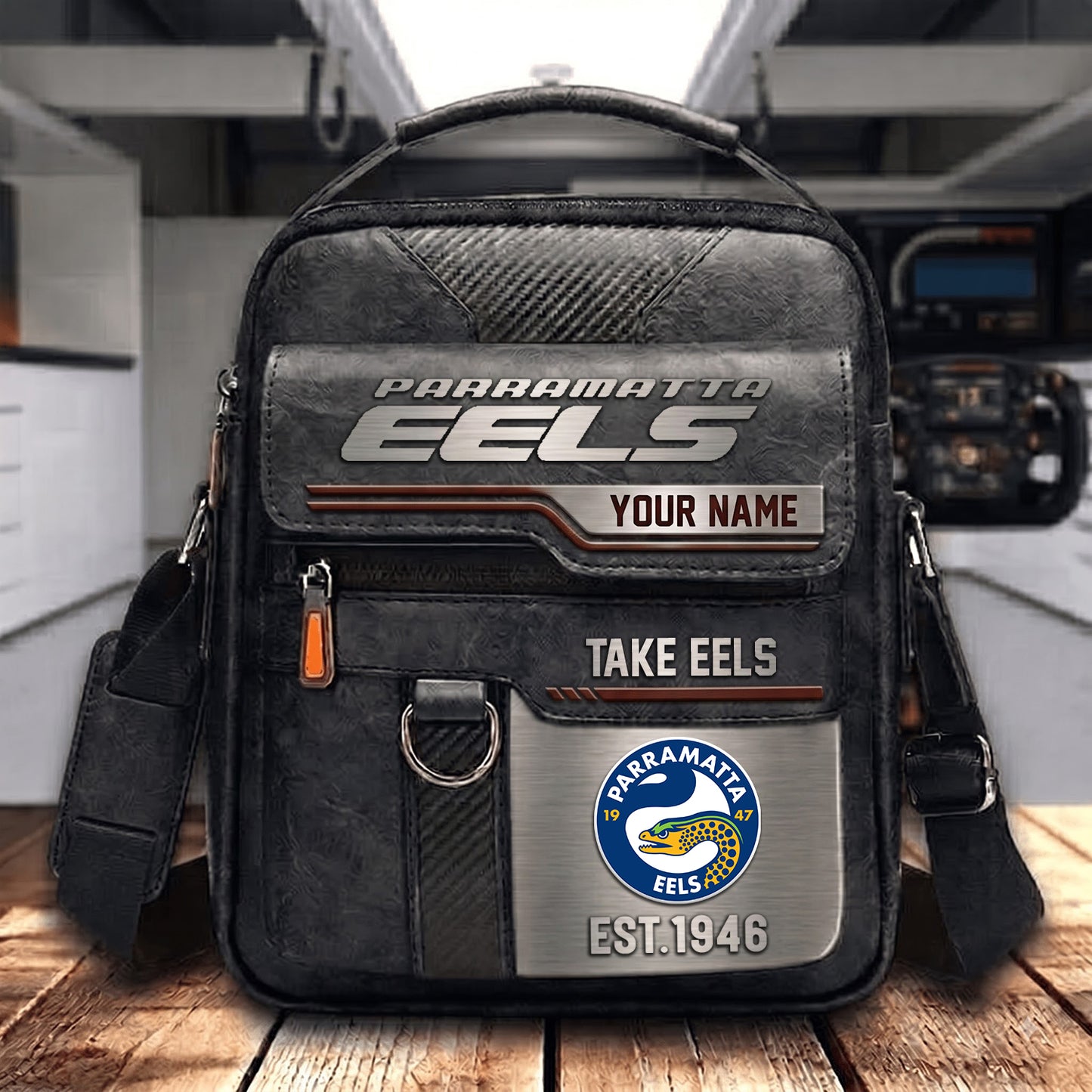 PREMIUM NRL X PE PERSONALIZED Leather Handbag LIMITED EDITION