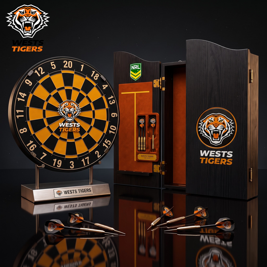 PREMIUM NRL X WT EXCLUSIVE   Dartboard GAME Set LIMITED EDITION