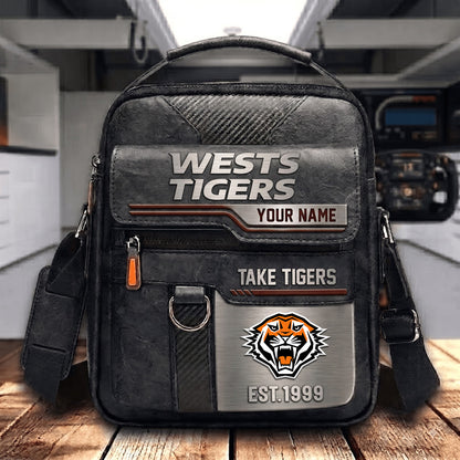 PREMIUM NRL X WT PERSONALIZED Leather Handbag LIMITED EDITION