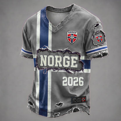PREMIUM WC26 X NOR EXCLUSIVE VNECK -T SHIRT FOR FAN