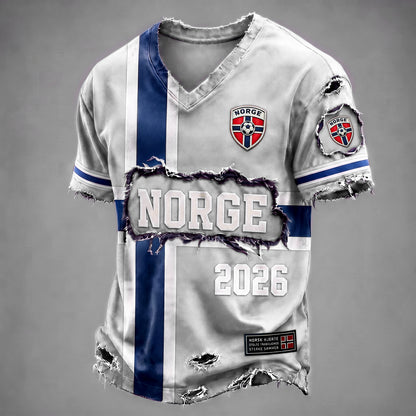 PREMIUM WC26 X NOR EXCLUSIVE VNECK -T SHIRT FOR FAN