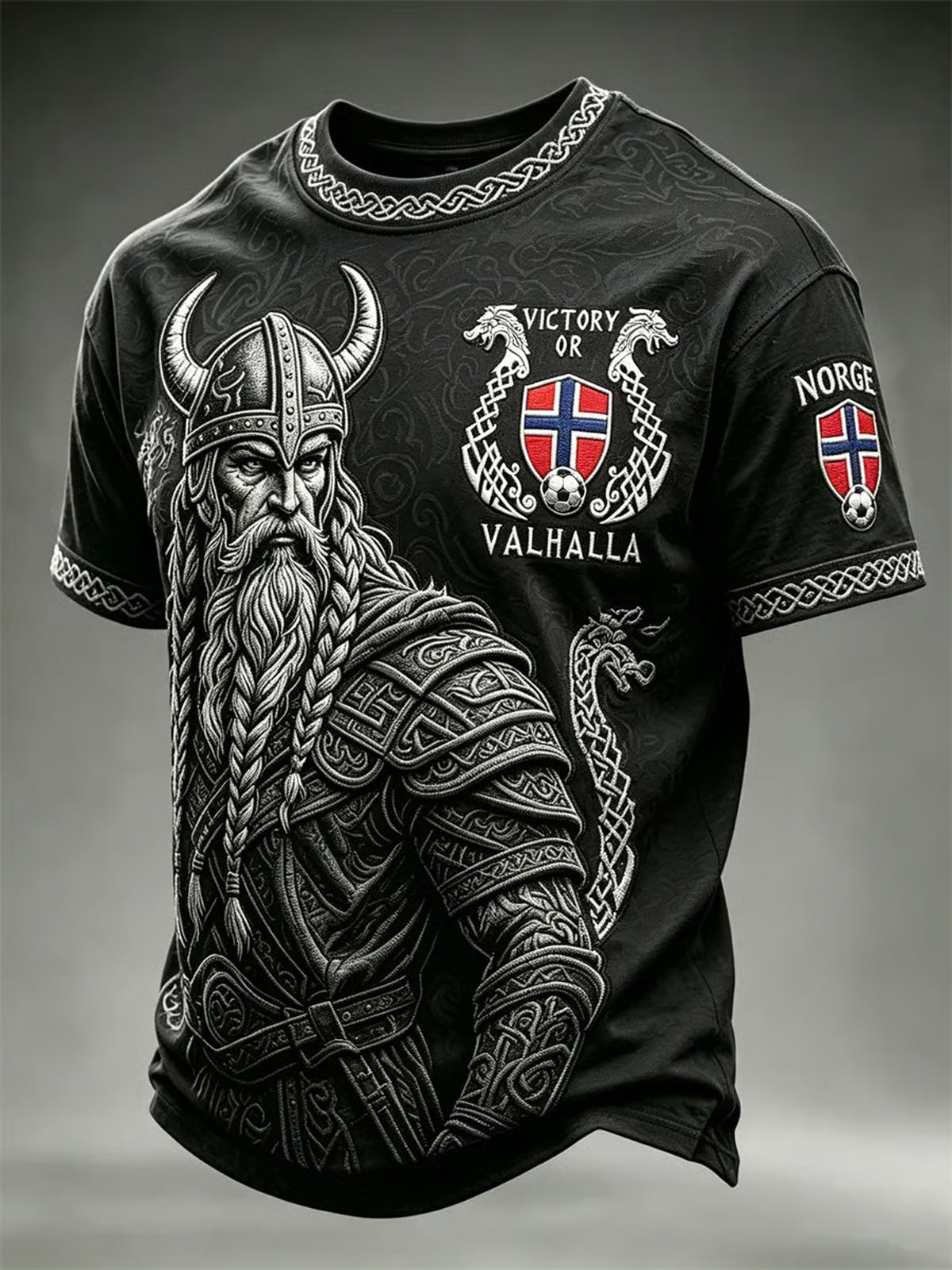 PREMIUM WC26 X NOR EXCLUSIVE VNECK -T SHIRT  V13  Football Viking