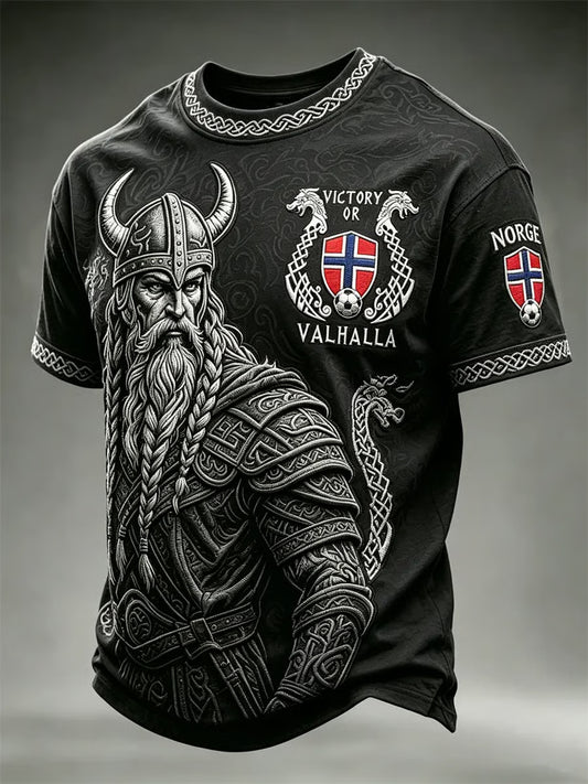 PREMIUM WC26 X NOR EXCLUSIVE VNECK -T SHIRT  V13  Football Viking