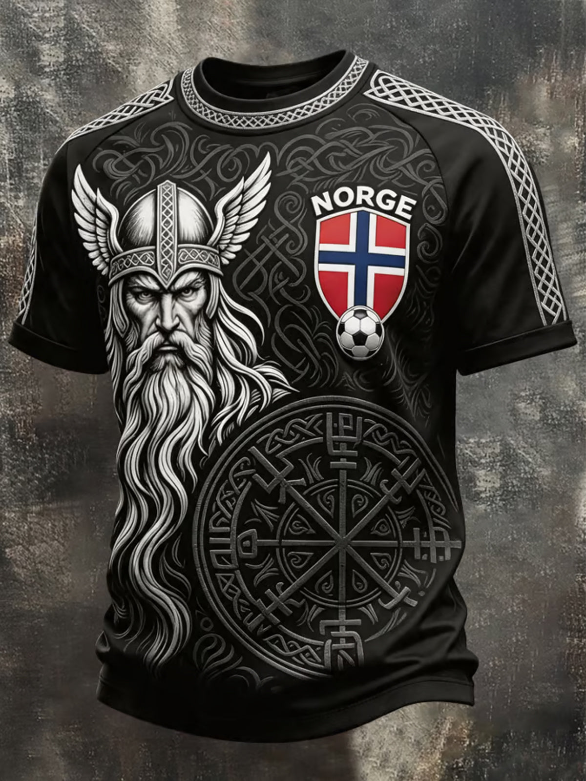 PREMIUM WC26 X NOR EXCLUSIVE VNECK -T SHIRT  V17  Football Viking
