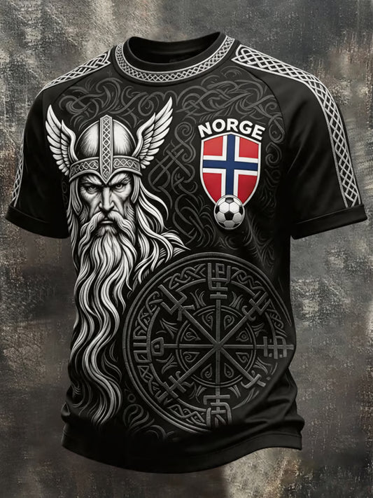 PREMIUM WC26 X NOR EXCLUSIVE VNECK -T SHIRT  V17  Football Viking