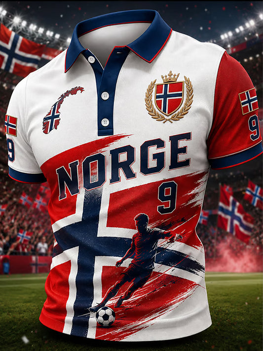 PREMIUM WC26 X NOR EXCLUSIVE VNECK -T SHIRT  V24  Football Viking