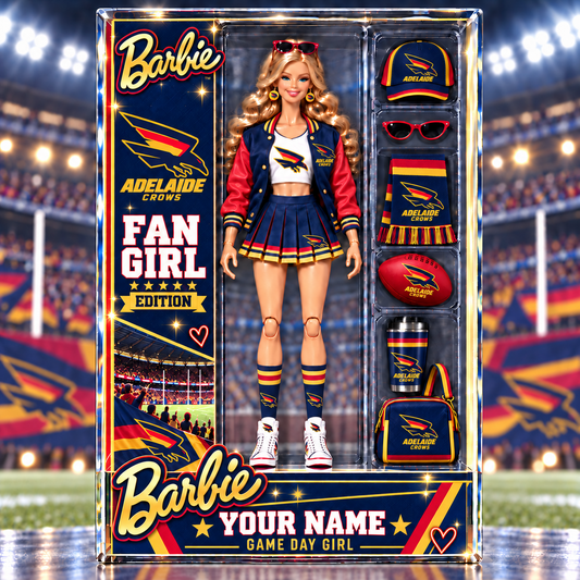 PREMIUM AFL X AC EXCLUSIVE Barbie Custom Name Acrylic Block Plaque Gifts For Fan - Limited Edition NDT VHM 170926