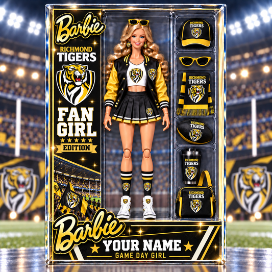 PREMIUM AFL X RT EXCLUSIVE Barbie Custom Name Acrylic Block Plaque Gifts For Fan - Limited Edition NDT VHM 170926