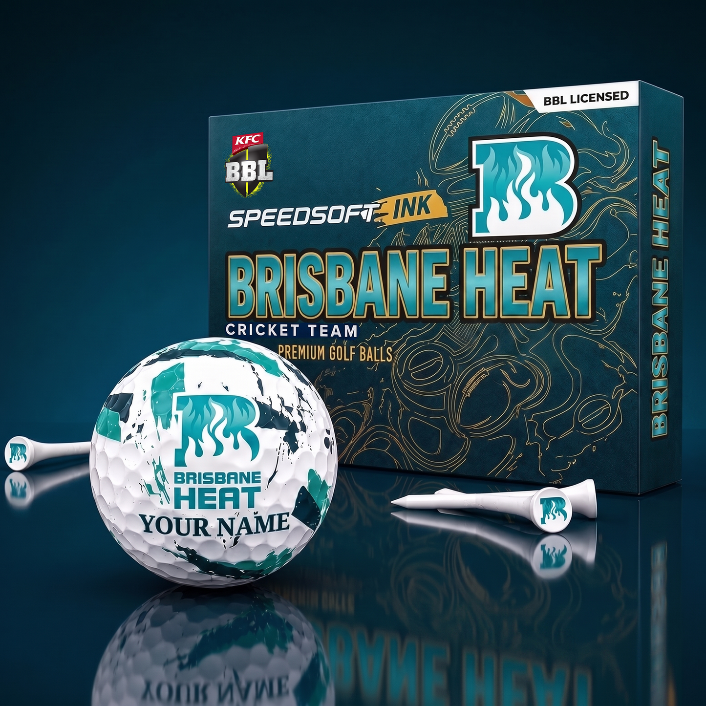 PREMIUM BBL X BH EXCLUSIVE PERSONALIZED GOLF BALL SET LIMITED EDTION NDT VHM 220726