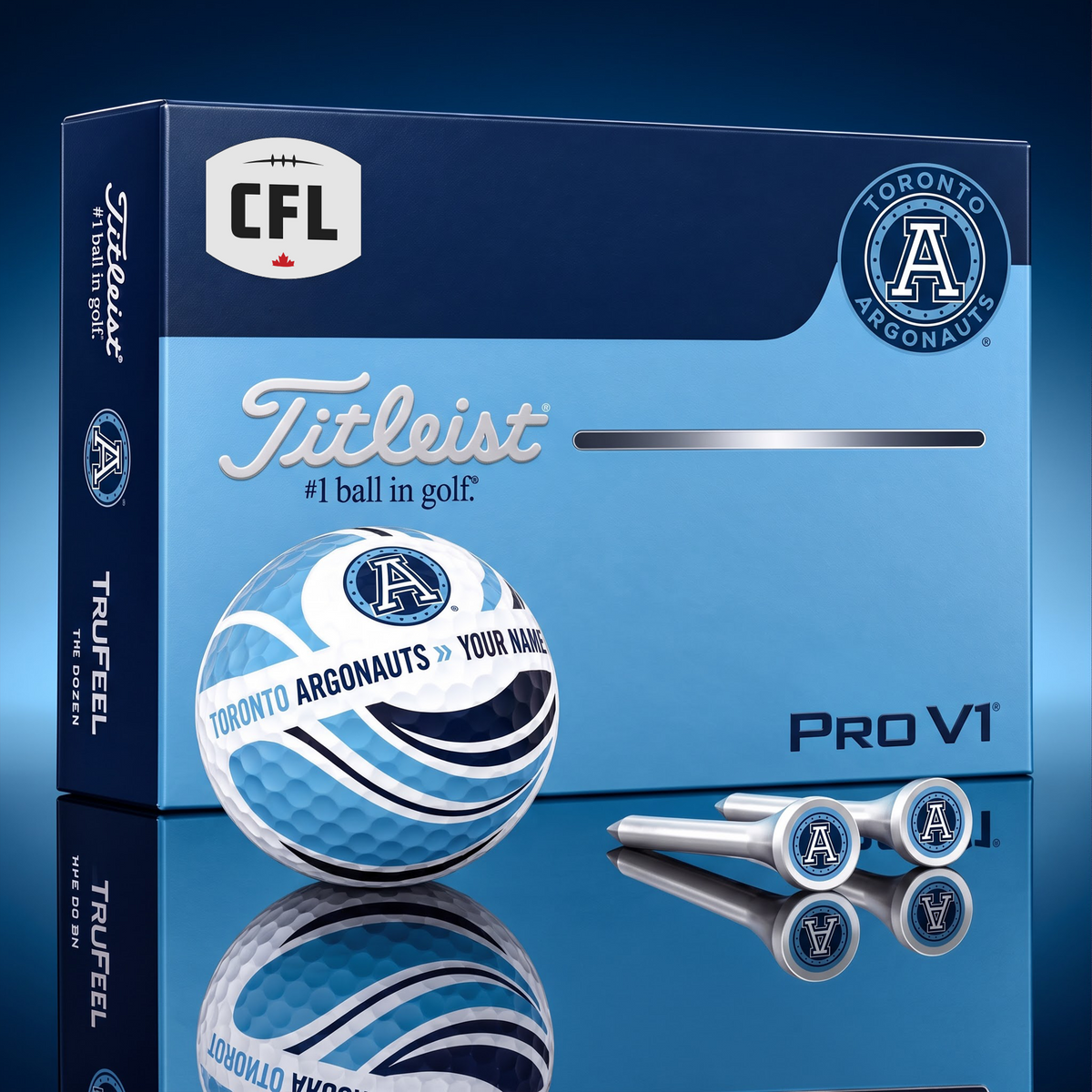 PREMIUM CFL X TA EXCLUSIVE TOURNAMENT PERSONALIZED GOLF BALL V3 COLLECTION NDT VHM 160926
