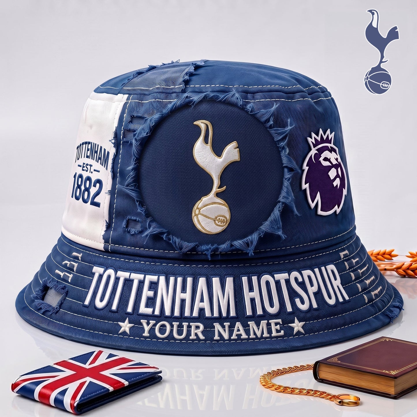 PREMIUM EPL X TOT EXCLUSIVE Torn Fabric Legacy Bucket Hat For New Season NDT NHM 010726