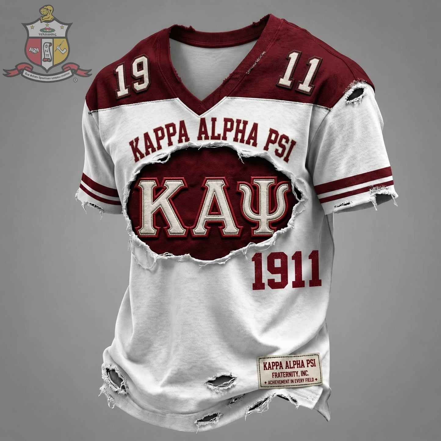 PREMIUM KAP X ΚΑΨ EXCLUSIVE CREW-TSHIRT V8 NDT NHM 280726