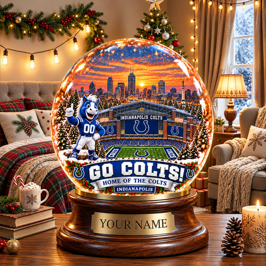 PREMIUM NFL X IC DELUXE PERSONALIZED Crystal Ball Night Light For FanLIMITED EDITION NDT VHM 031026