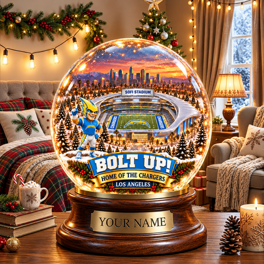 PREMIUM NFL X LAC DELUXE PERSONALIZED Crystal Ball Night Light For FanLIMITED EDITION NDT VHM 031026