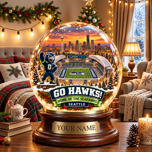 PREMIUM NFL X SS DELUXE PERSONALIZED Crystal Ball Night Light For FanLIMITED EDITION NDT VHM 031026