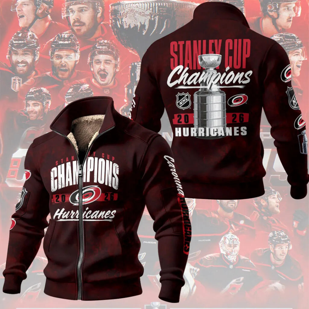 PREMIUM NHL x CH STANLEY CUP Champion FLEECE JACKET SHIRT V03 NDT VHM 200626