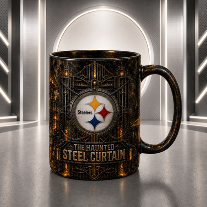 PS Halloween Football Mug – The Frozen Cornfield Spooky Fan Gift DDT