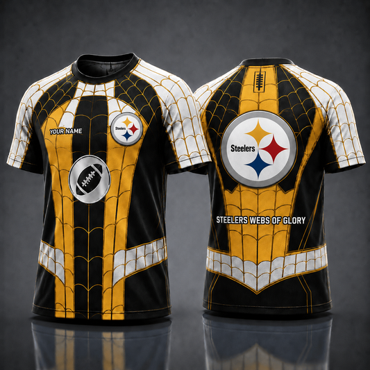 PS NFL x Spider Personalized T-Shirt – Premium Limited Edition Gift for Football Fans