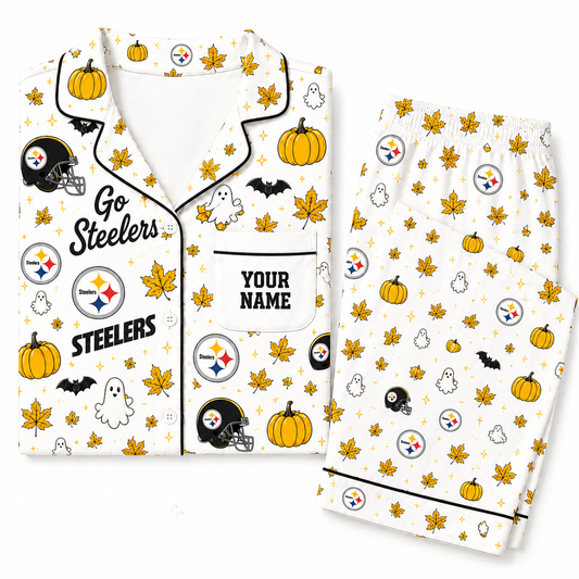 PS x NFL Halloween Personalized Set Long Pajamas