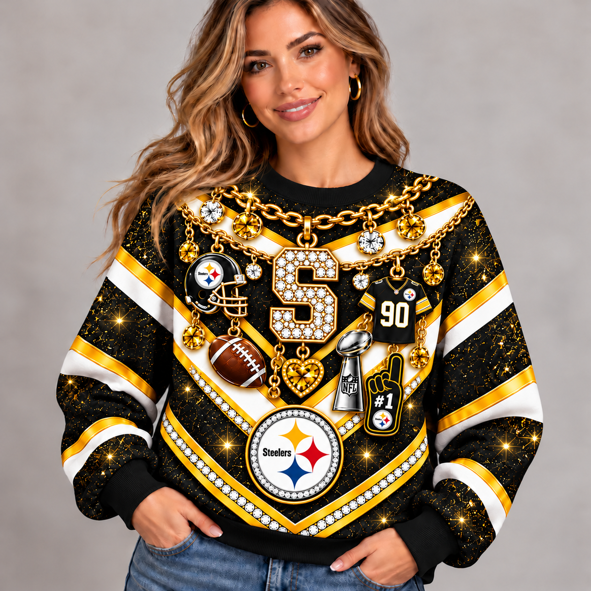 PS x NFL Luxury Bling Sweatshirt