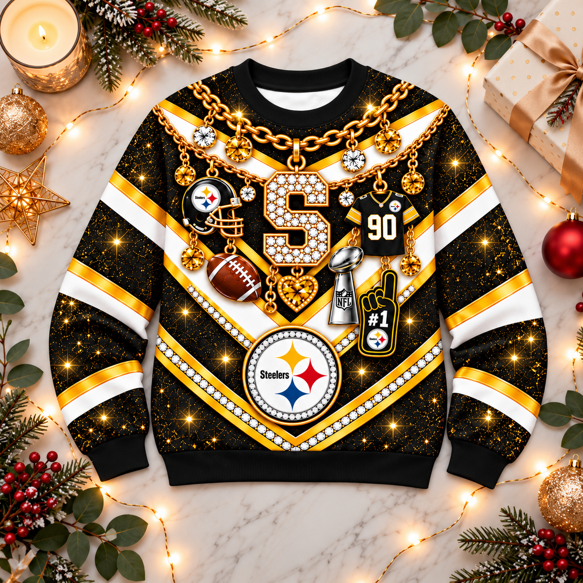 PS x NFL Luxury Bling Sweatshirt