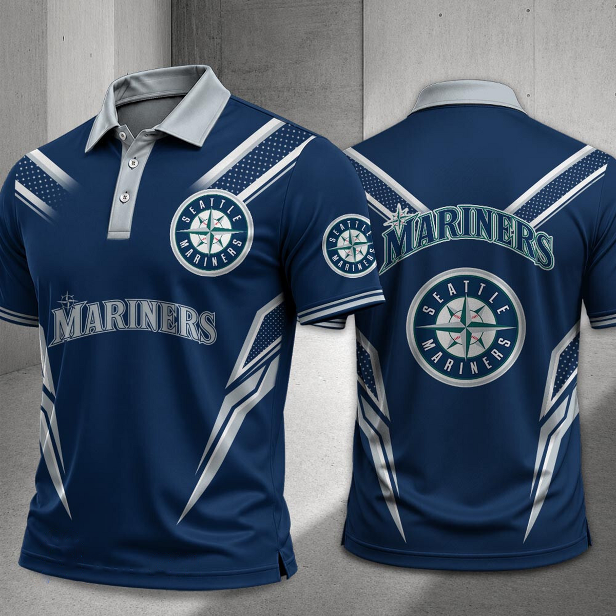 Premium MLB x SEA Polo Shirt