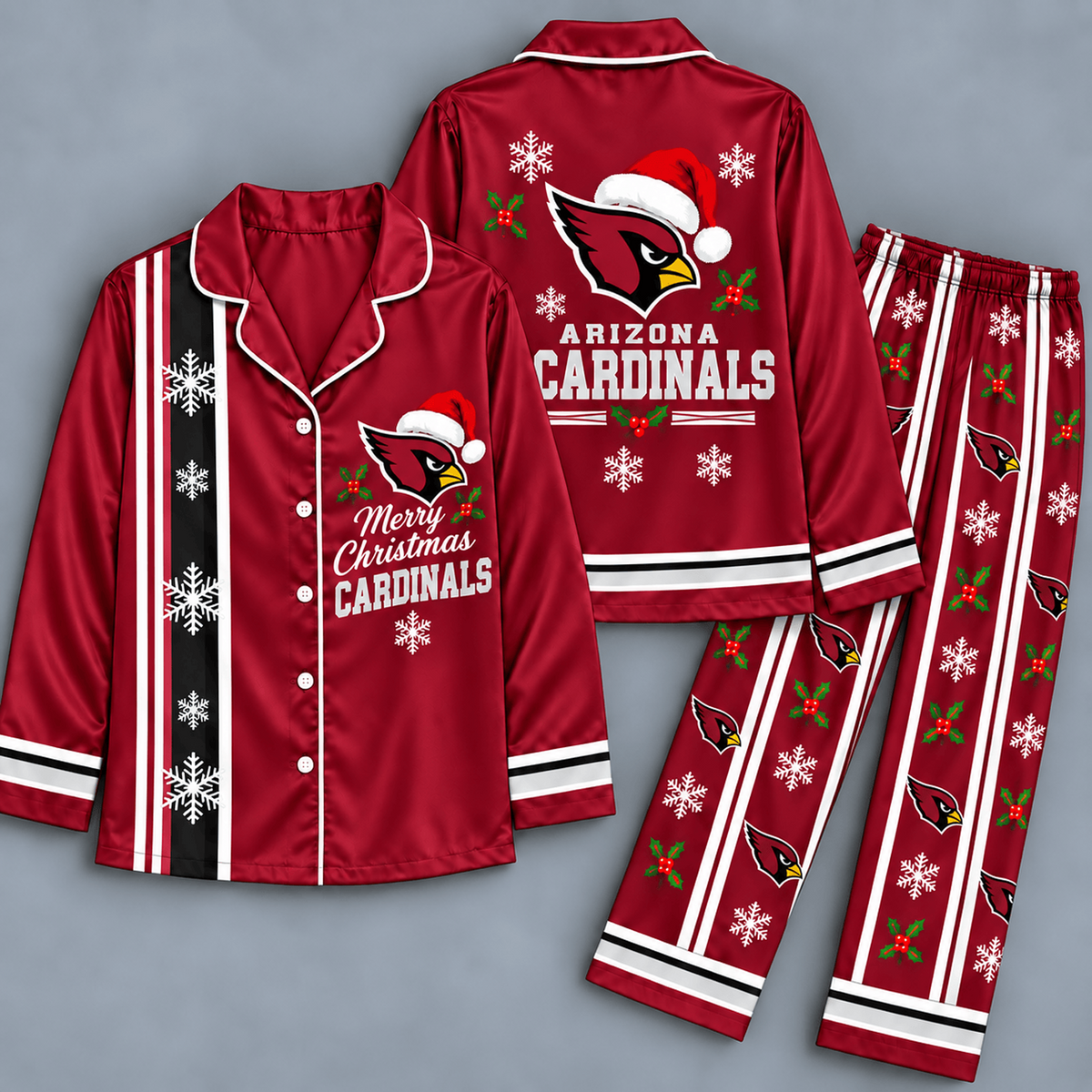 Premium NFL x ARI Merry Matchday Christmas Pajama Set