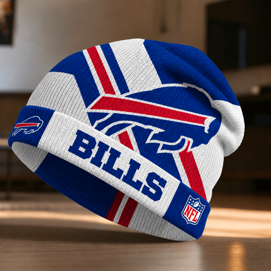 Premium NFL x BUF Cold Snap Statement Beanie Hat