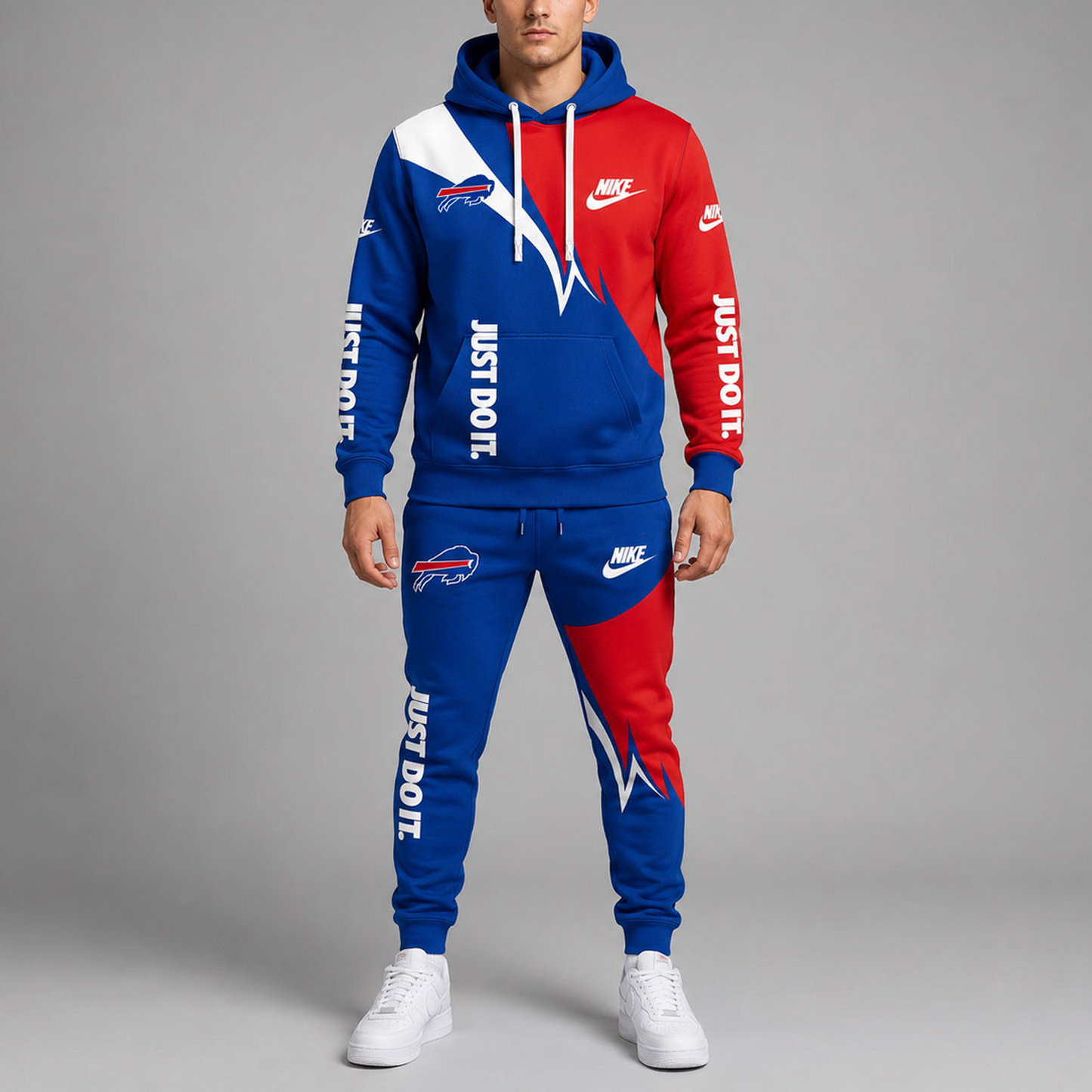 Premium NFL x BUF Team Colors Tracksuit Set