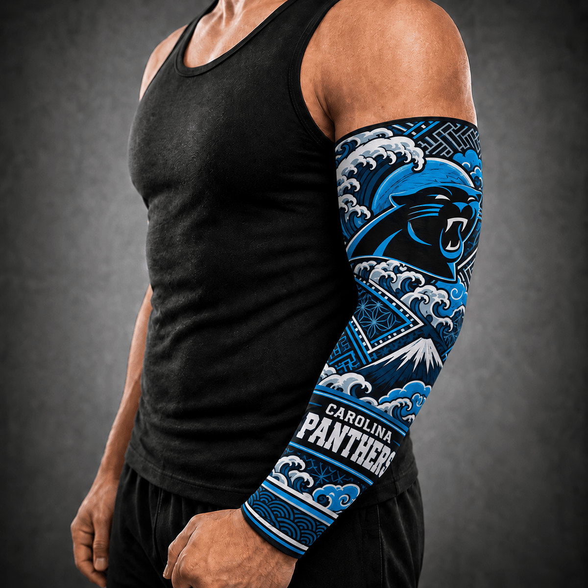 Premium NFL x CAR Japan Personalized Name Arm Sleeve