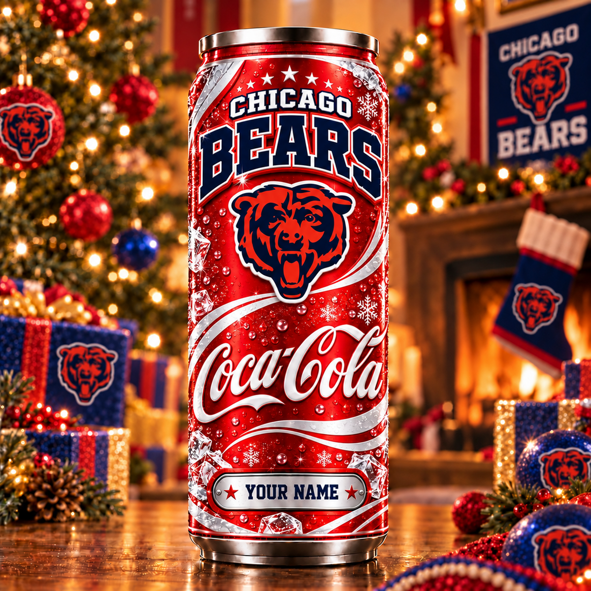 Premium NFL x CHI Cola Can Tumbler