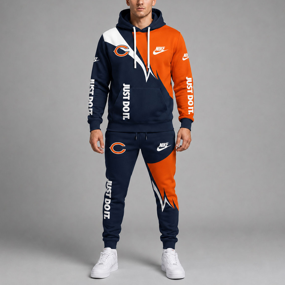 Premium NFL x CHI Team Colors Tracksuit Set