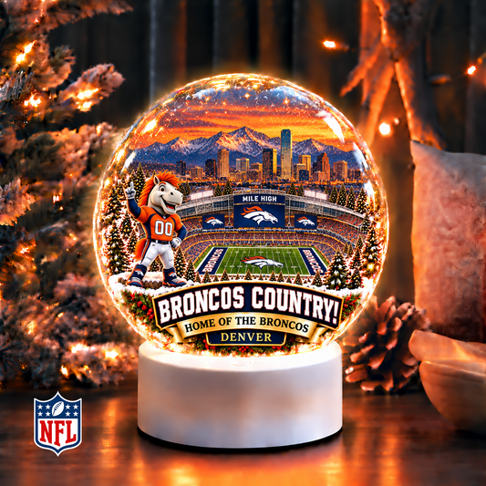 Premium NFL x DEN Snow Globe