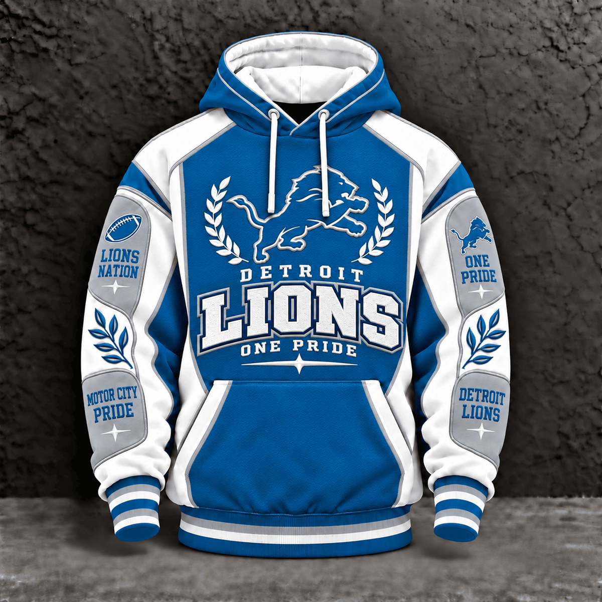 Premium NFL x DET Pullover Hoodie