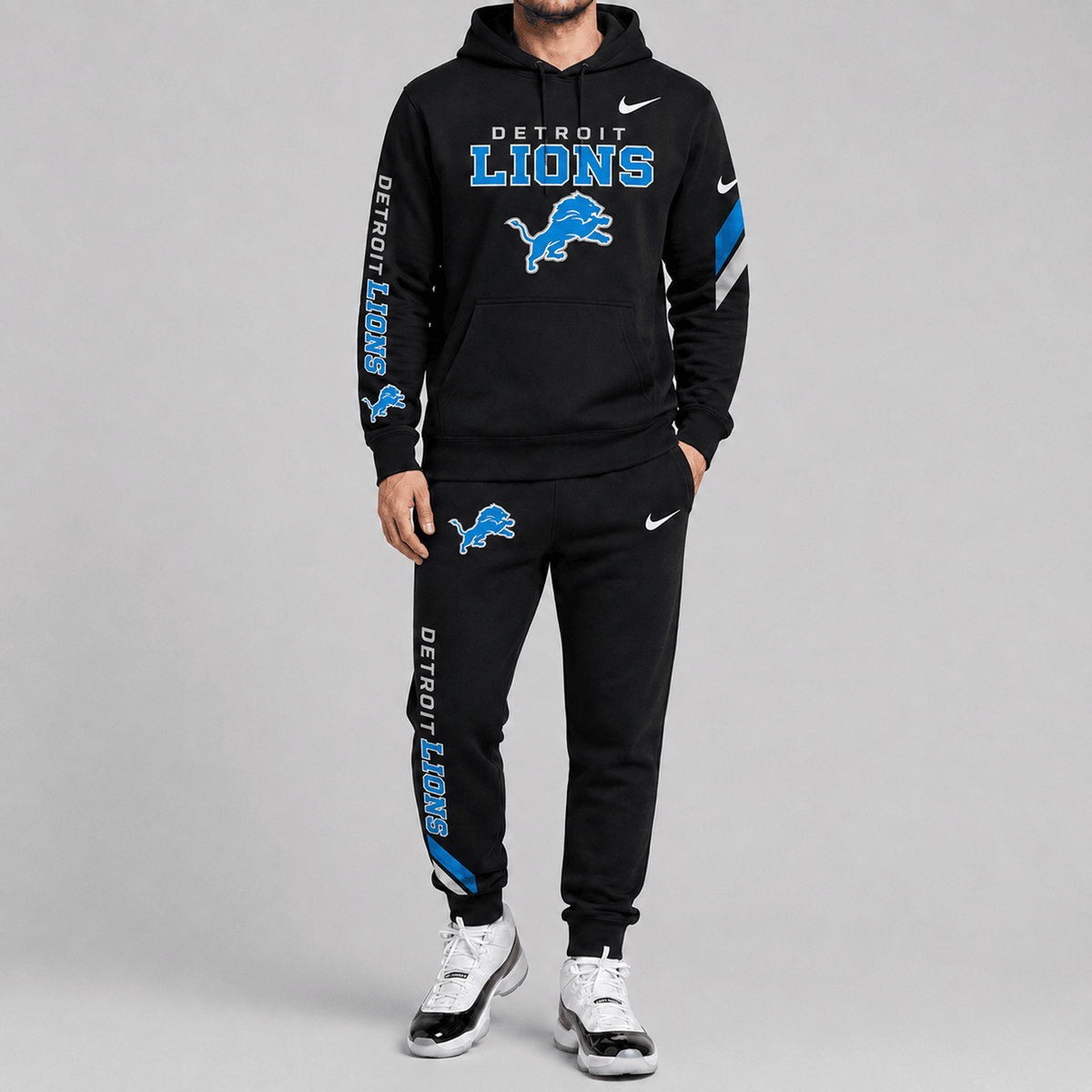 Premium NFL x DET Tracksuit Set