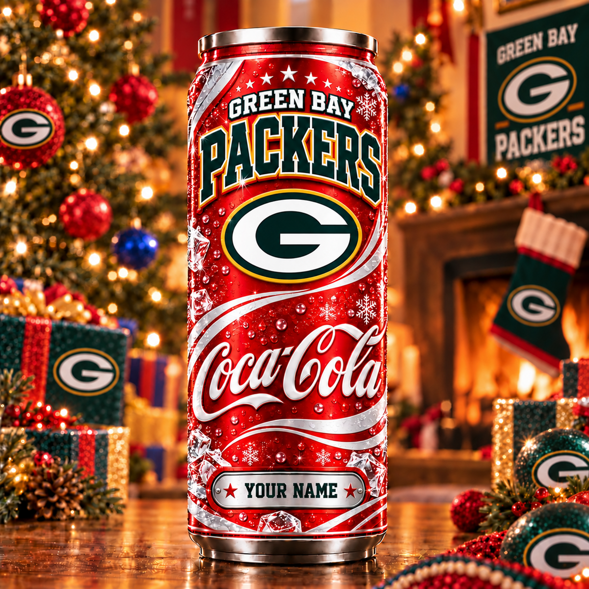 Premium NFL x GB Cola Can Tumbler