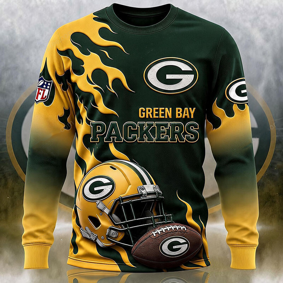 Premium NFL x GB Fire Limited Aparael