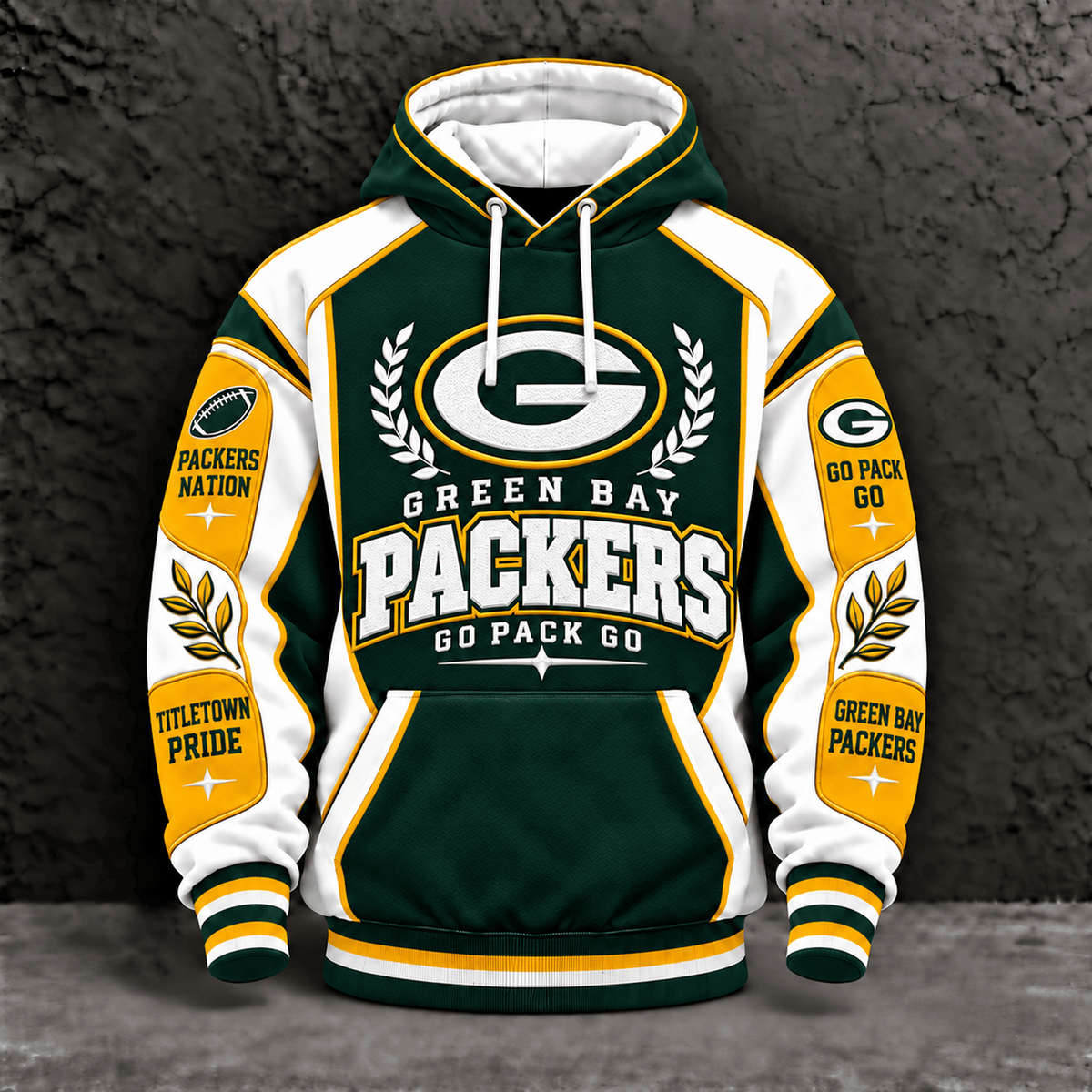 Premium NFL x GB Pullover Hoodie