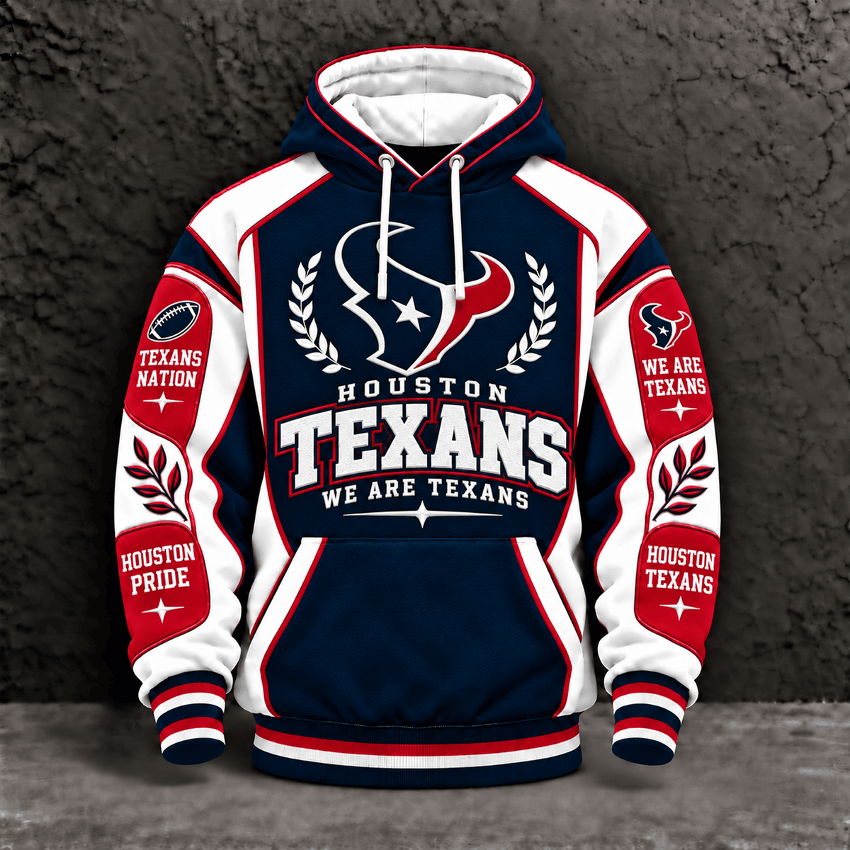 Premium NFL x HOU Pullover Hoodie