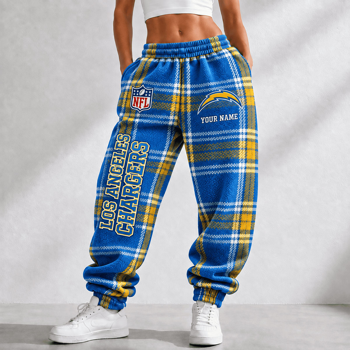 Premium NFL x LAC Personalized Name Long Pants