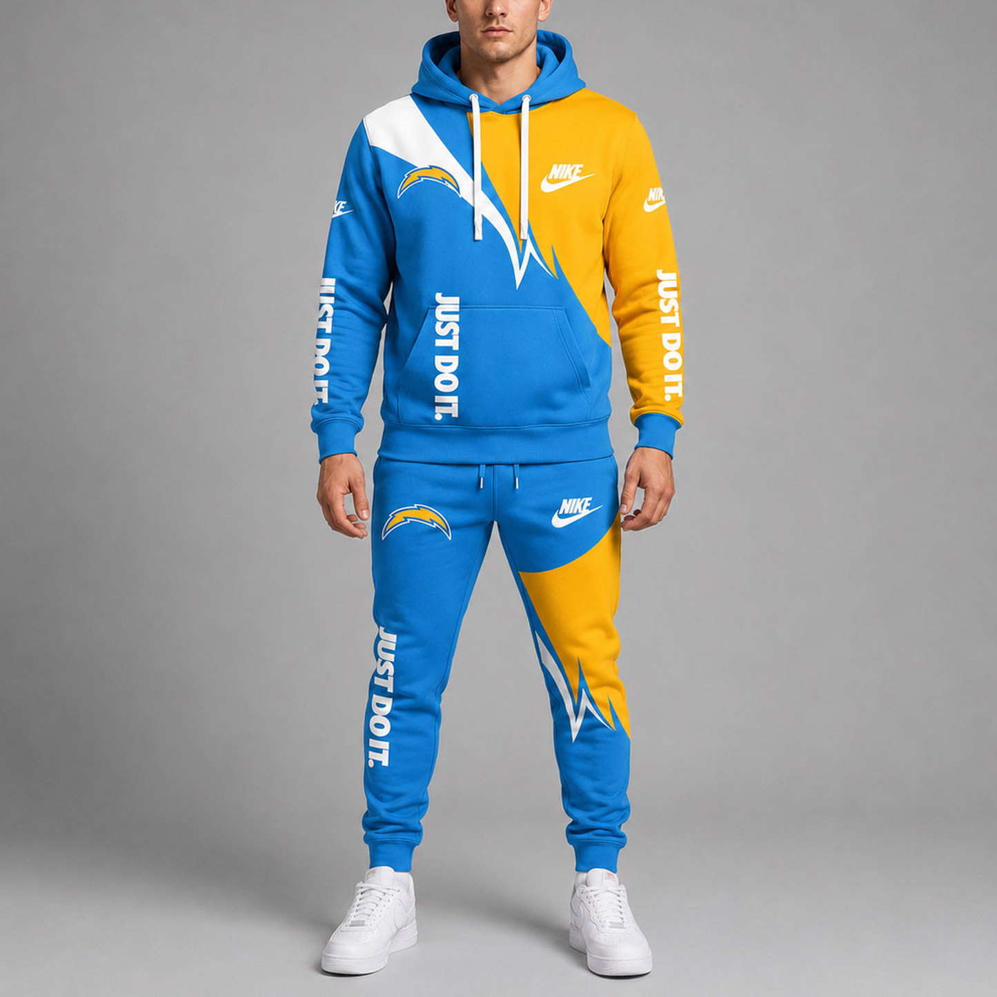 Premium NFL x LAC Team Colors Tracksuit Set
