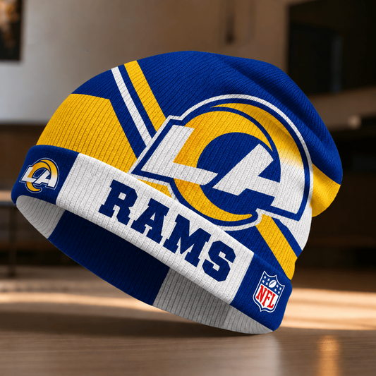 Premium NFL x LAR Cold Snap Statement Beanie Hat