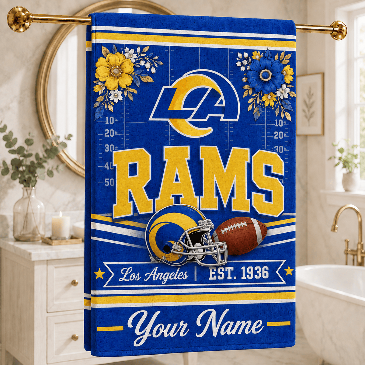 Premium NFL x LAR Game Day Garden Towels