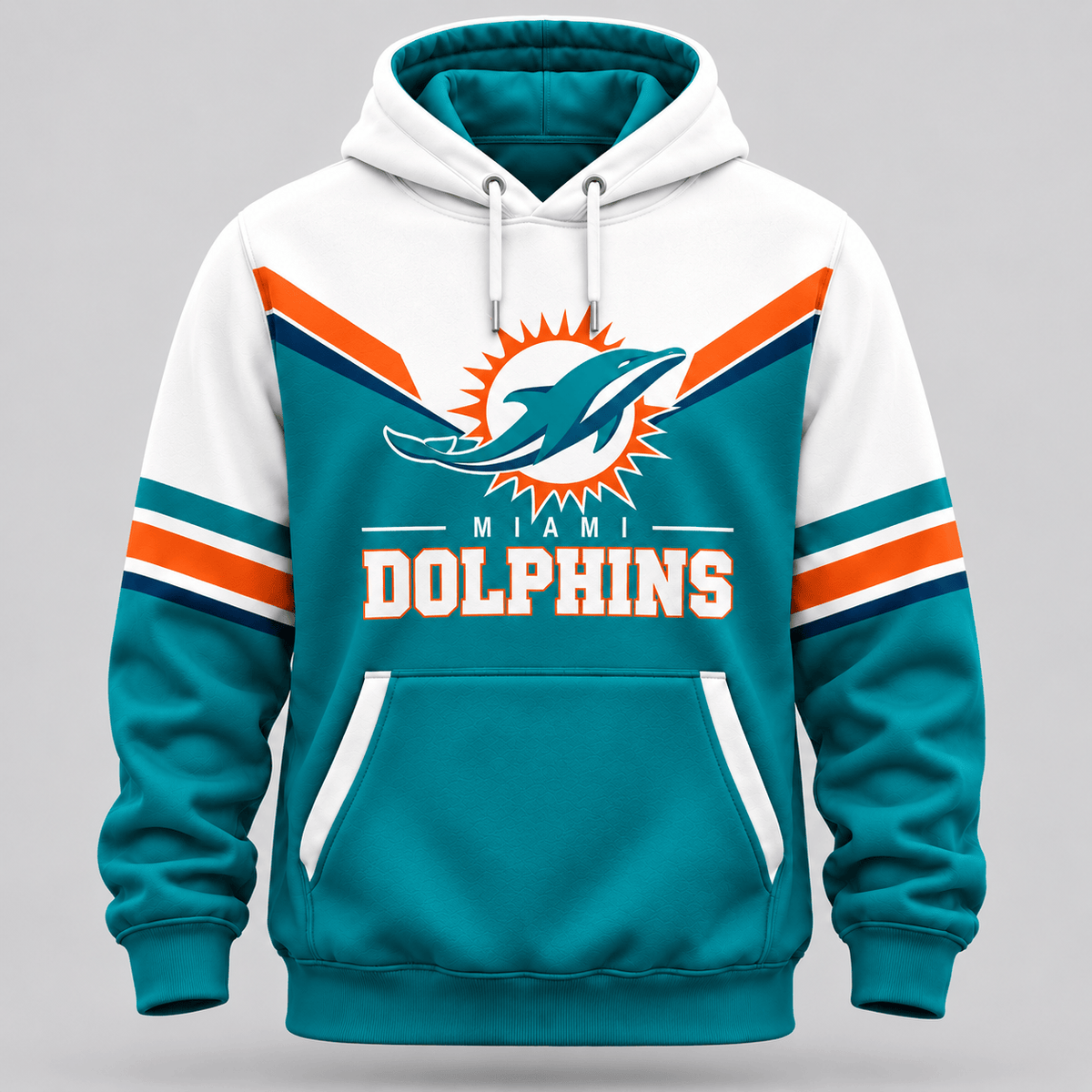 Premium NFL x MIA Team Color Hoodie