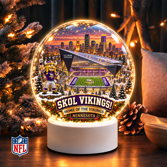 Premium NFL x MIN Snow Globe